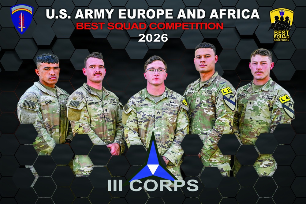 U.S. Army Europe and Africa Best Squad Competition 2026