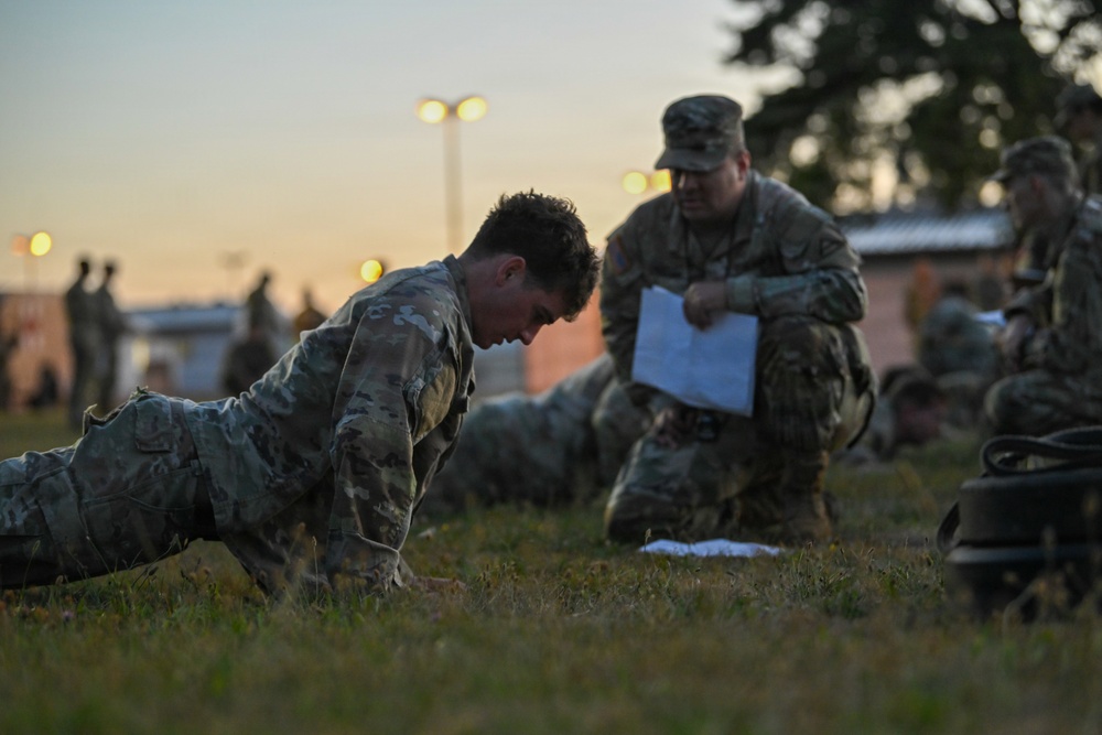 USAREUR-AF Best Squad Competition 2026 – Day One: Army Fitness Test