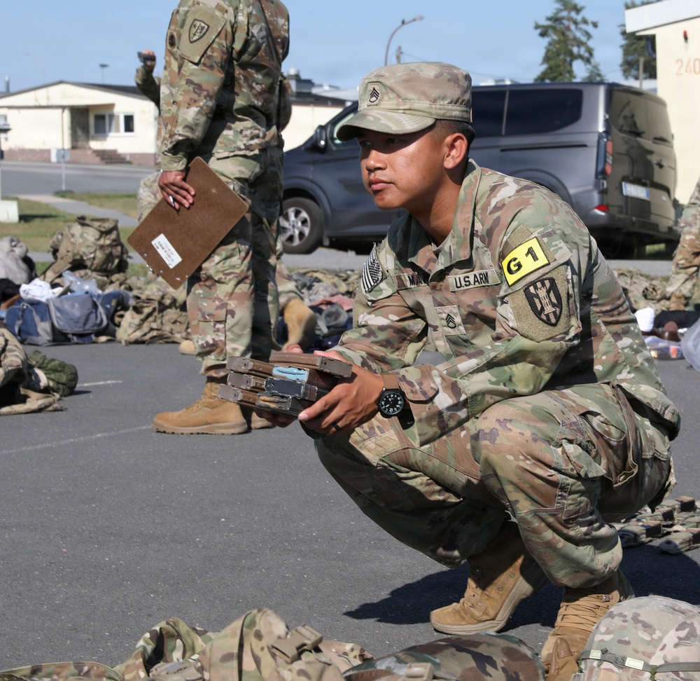USAREUR-AF Best Squad Competition layout