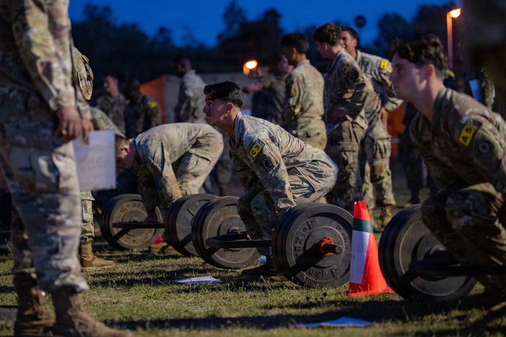 USAREUR-AF Best Squad Competition 2026 - Day 1: Army Fitness Test