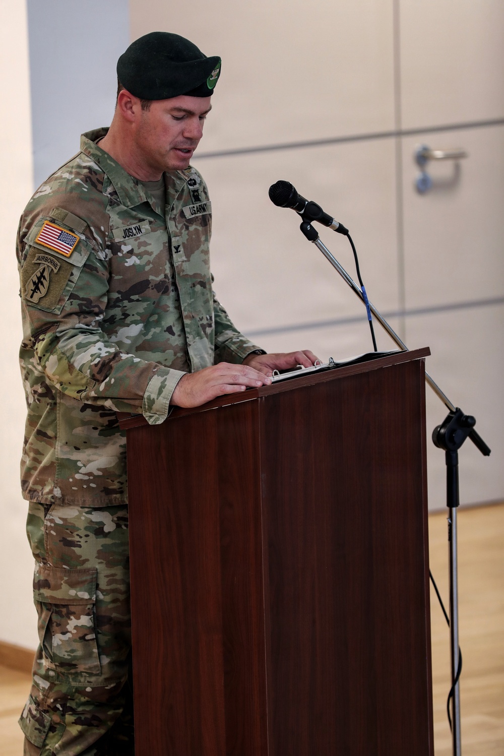 1st Bn, 10th SFG (A) Change of Command Ceremony 2026