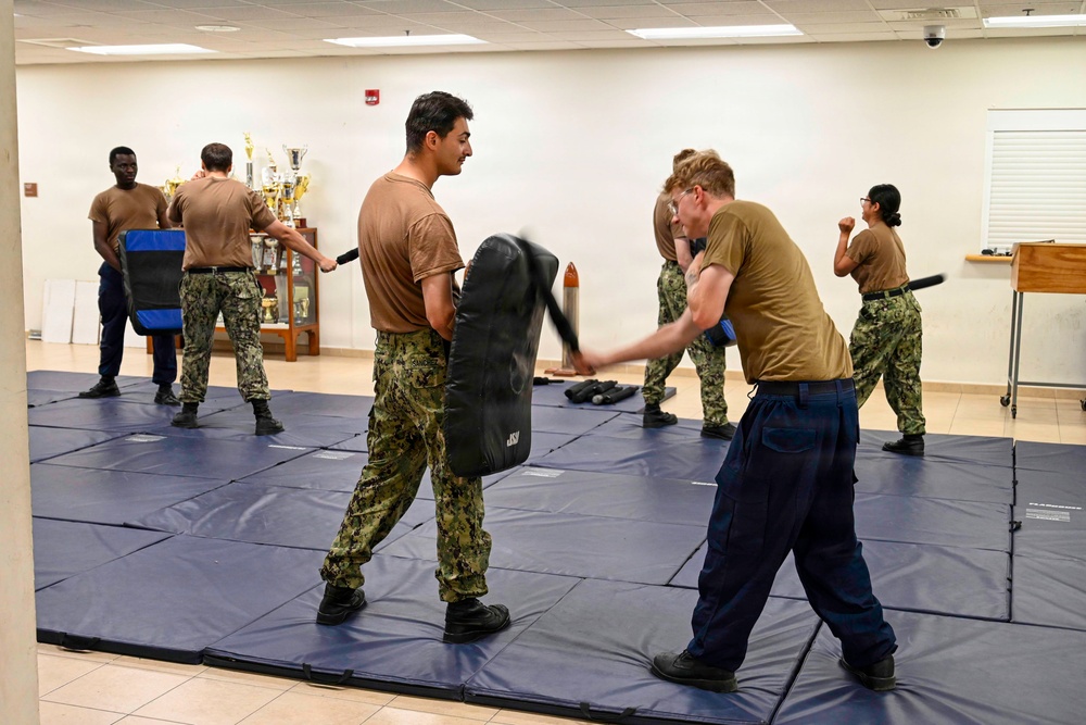 NAVSTA Rota Non-lethal Weapons Training