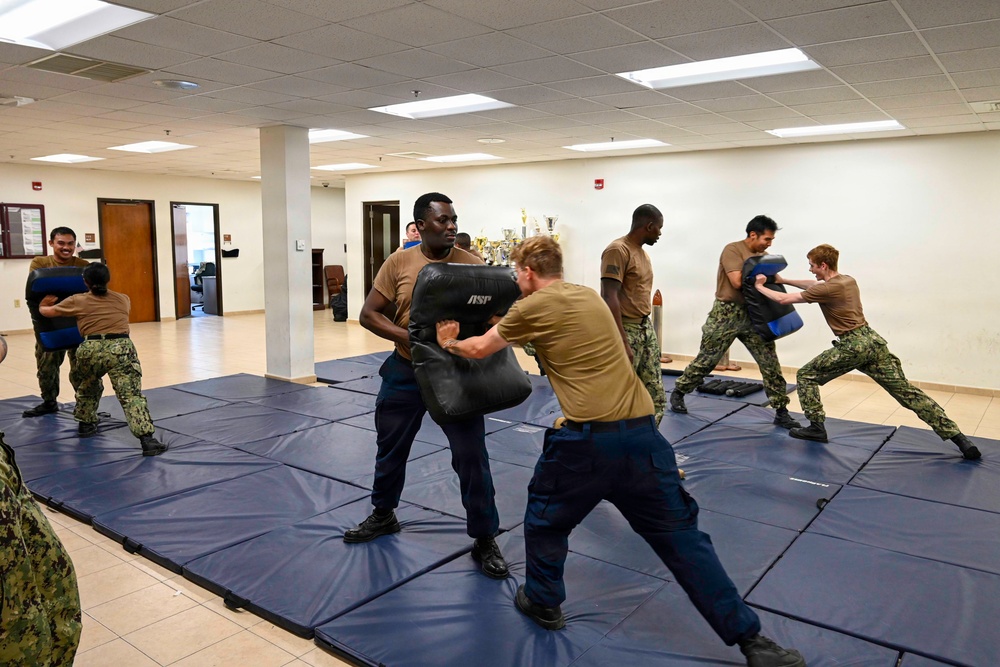 NAVSTA Rota non-lethal weapons training
