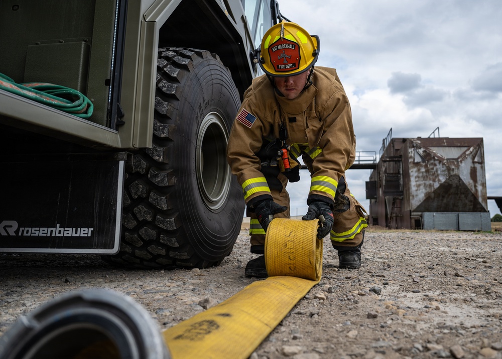 100 CES: Training the next generation of firefighters