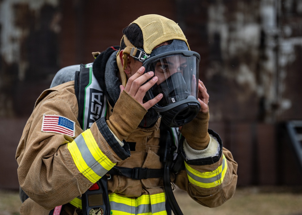 100 CES: Training the next generation of firefighters