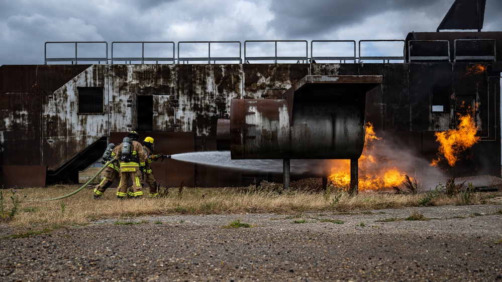 100 CES: Training the next generation of firefighters