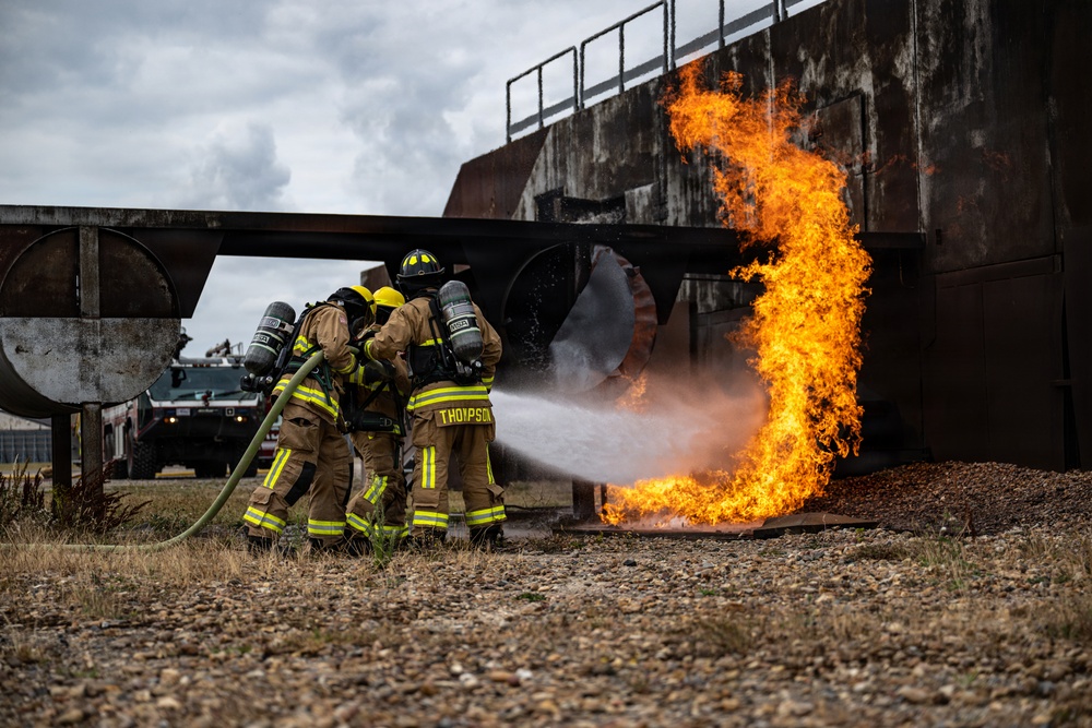 100 CES: Training the next generation of firefighters