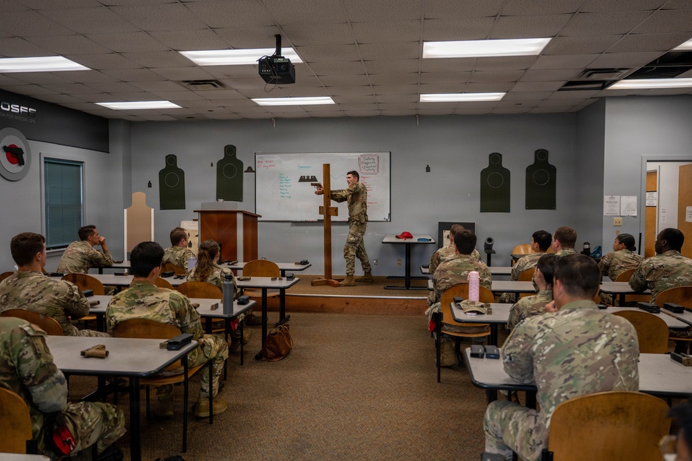 CATM instructors prepare Airmen for deployment through weapons training