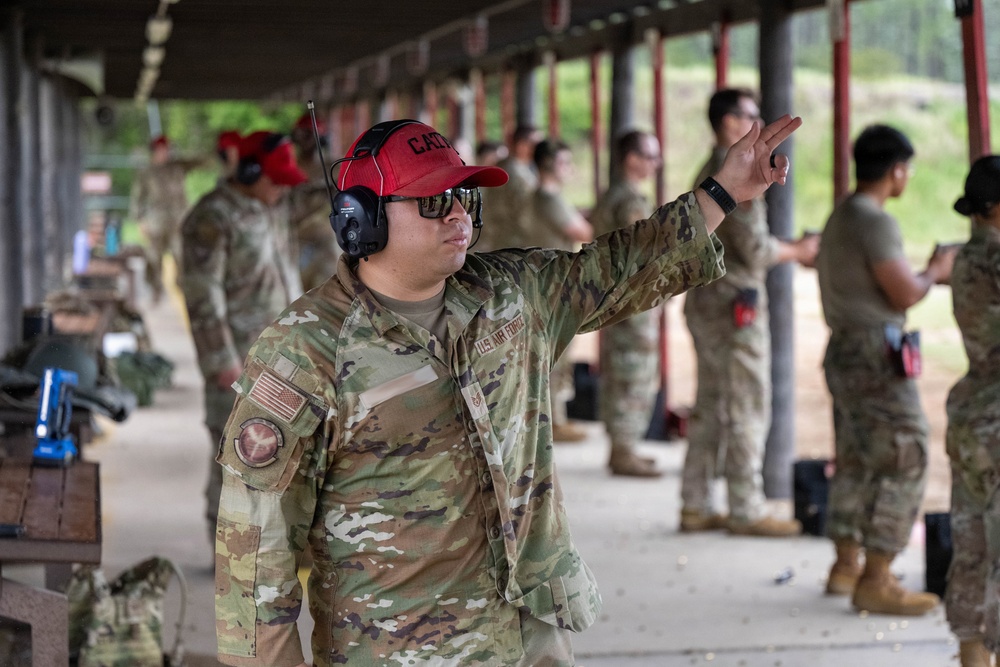 CATM instructors prepare Airmen for deployment through weapons training