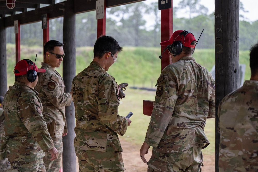 CATM instructors prepare Airmen for deployment through weapons training
