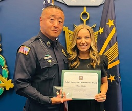 Red River Officer recognized as top DoW Officer of the Year