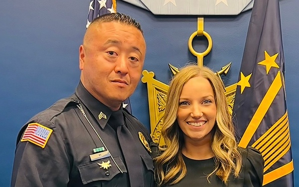 Red River Officer recognized as top DoW Officer of the Year