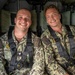 Navy seaman promotes on UH-60 Black Hawk