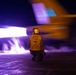 USS George H.W. Bush (CVN 77) Conducts Night Flight Operations