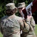 Fort Drum DENTAC passes colors to new commander
