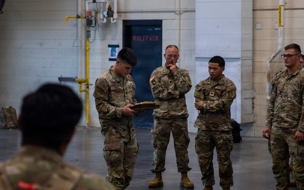 1st Combat Aviation Brigade Conducts Deployment Manifest