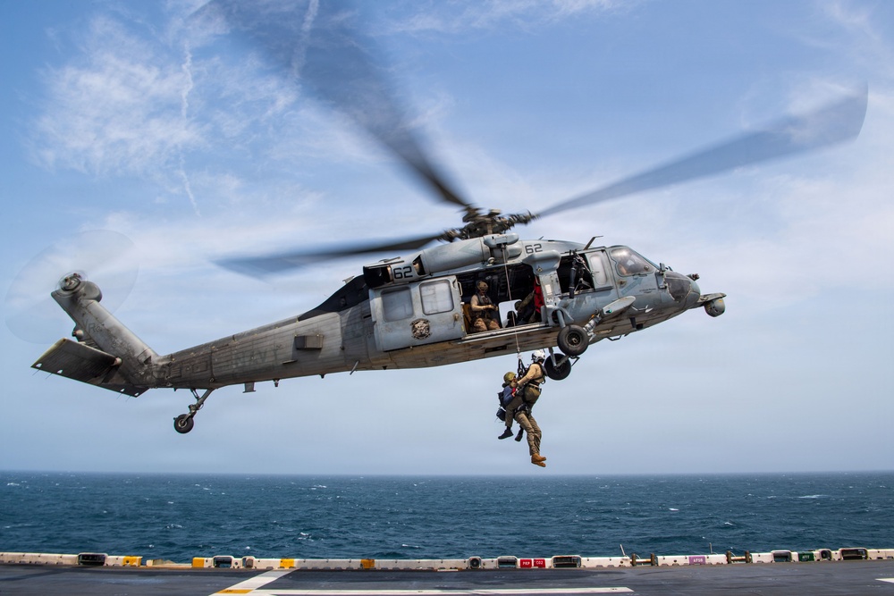 USS Boxer Conducts Flight Deck Operations