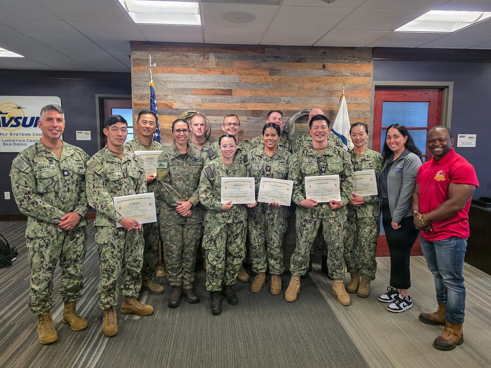 NAVSUP FLC San Diego Prepares Reservists for Fleet Logistics Support