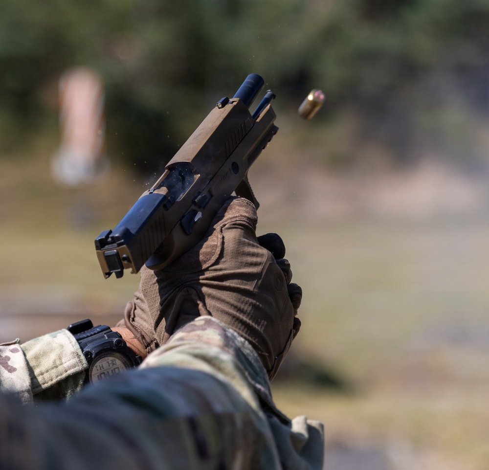 U.S. Army Europe and Africa Best Squad Competition M17 Stress Shoot