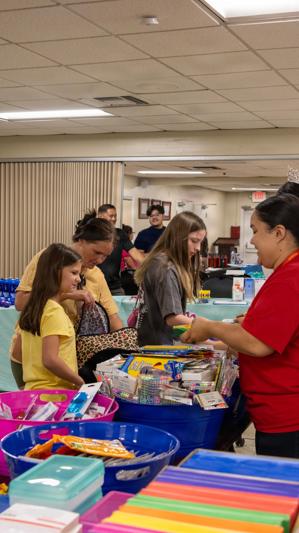 Back to School Brigade at the James L. Day Conference Center aboard Marine Corps Logistics Base Barstow, July 29, 2026