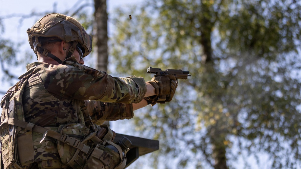 U.S. Army Europe and Africa Best Squad Competition M17 Stress Shoot