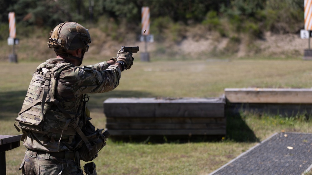U.S. Army Europe and Africa Best Squad Competition M17 Stress Shoot