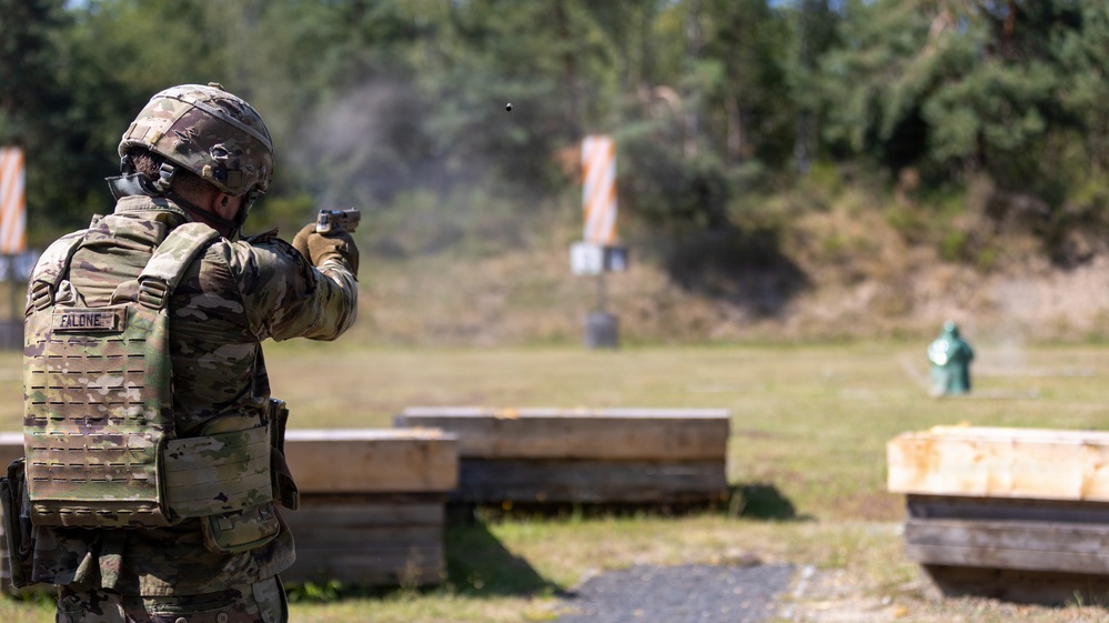 U.S. Army Europe and Africa Best Squad Competition M17 Stress Shoot