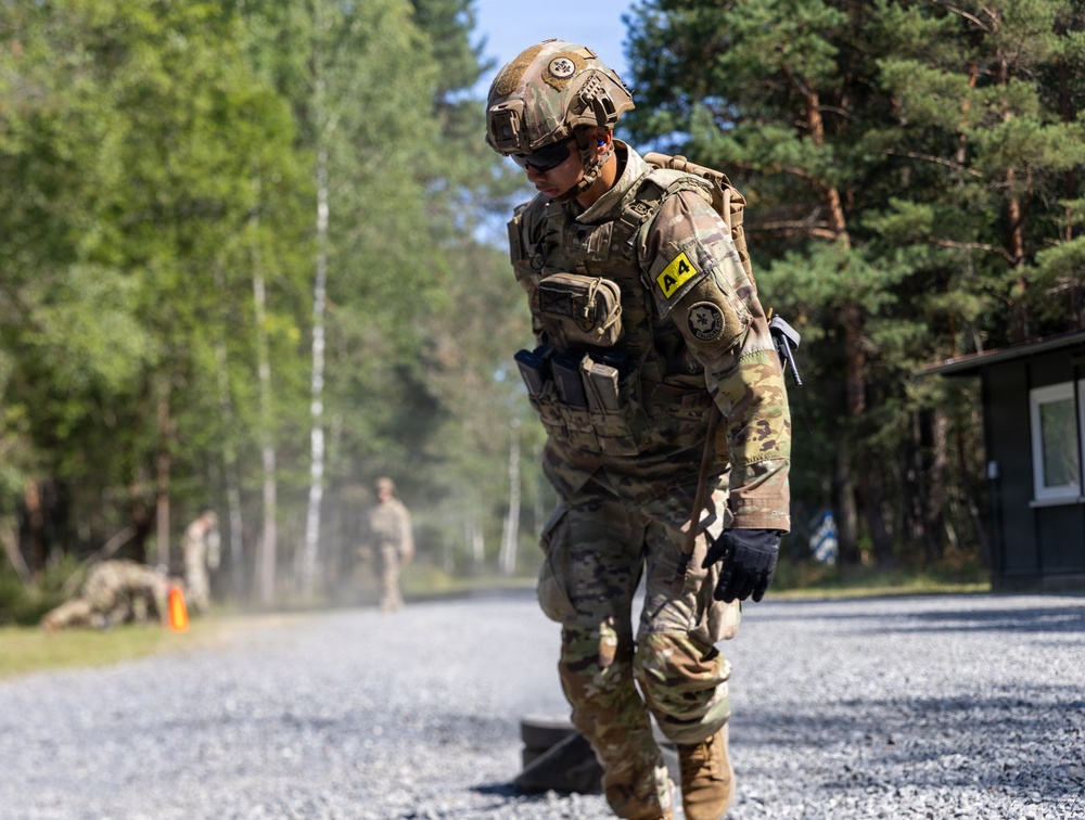 U.S. Army Europe and Africa Best Squad Competition M17 Stress Shoot