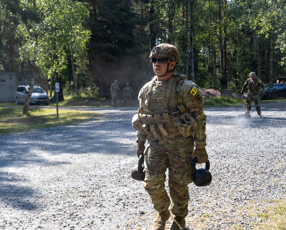 U.S. Army Europe and Africa Best Squad Competition M17 Stress Shoot
