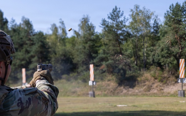 U.S. Army Europe and Africa Best Squad Competition M17 Stress Shoot
