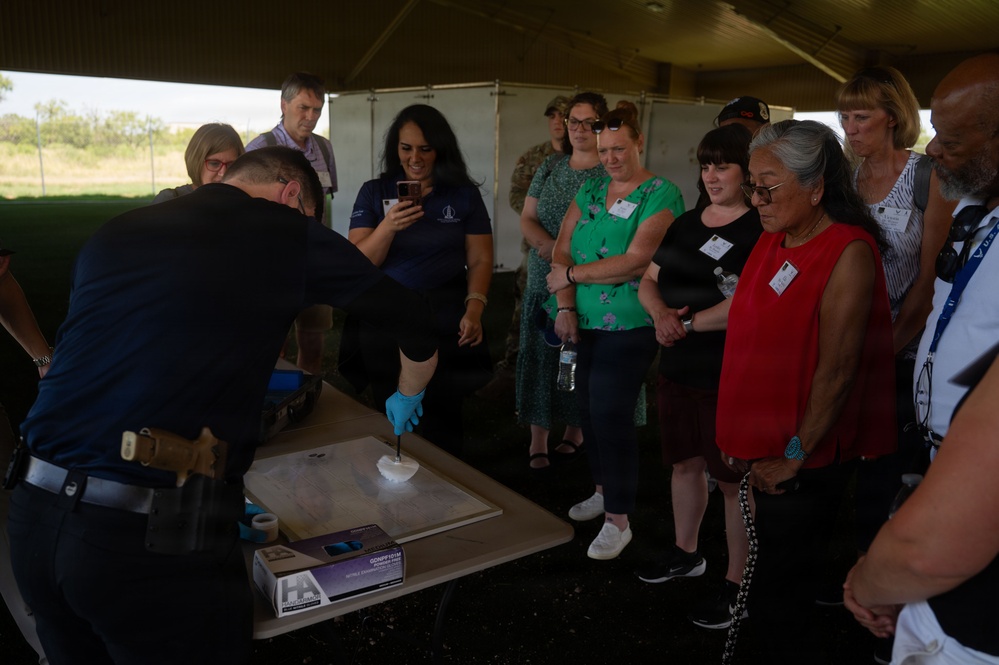 Teaching Teachers: Air Force Accessions Center Distinguished Educators’ Tour at Goodfellow