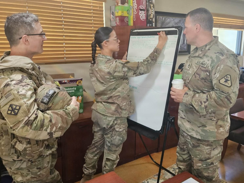 451st ESC legal team during Bold Eagle 26