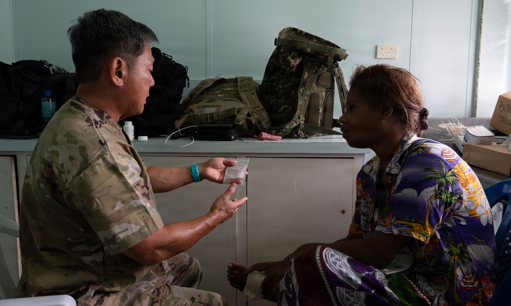 U.S., PNGDF deliver care during Tamiok Strike 26
