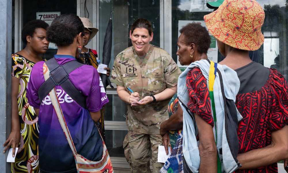 U.S., PNGDF deliver care during Tamiok Strike 26