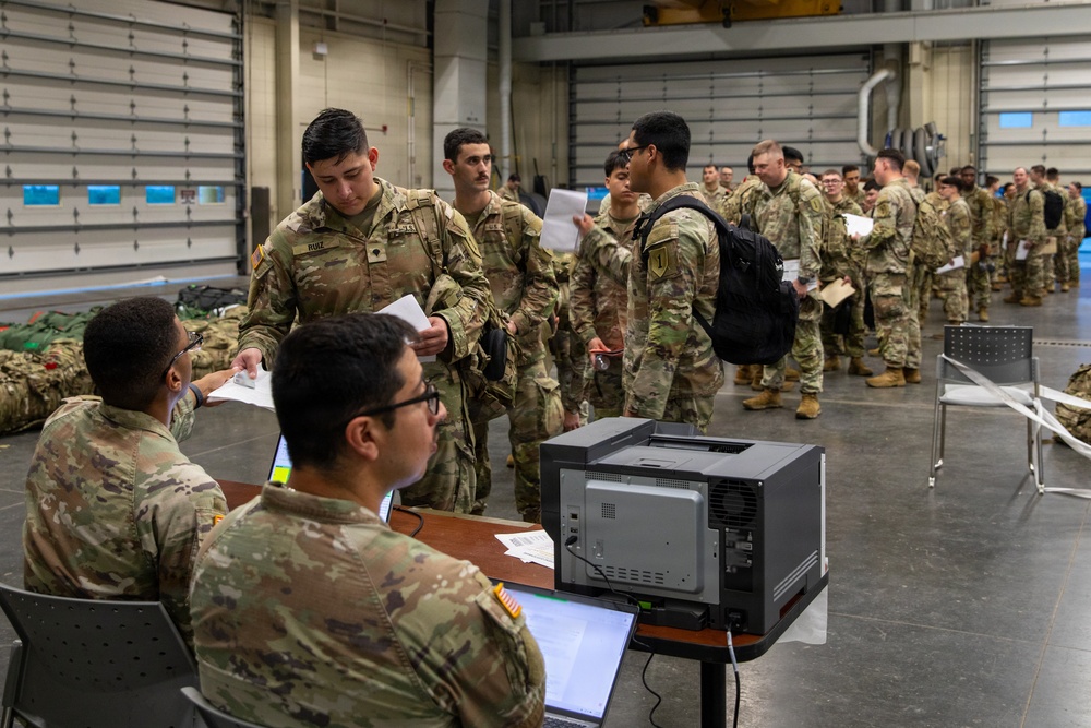 DIVARTY, DSB, CAB Pre-Deployment at Fort Riley, Kansas on July 30, 2026