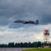 A-10 Thunderbolt II Performs Low Pass Over Hancock Field