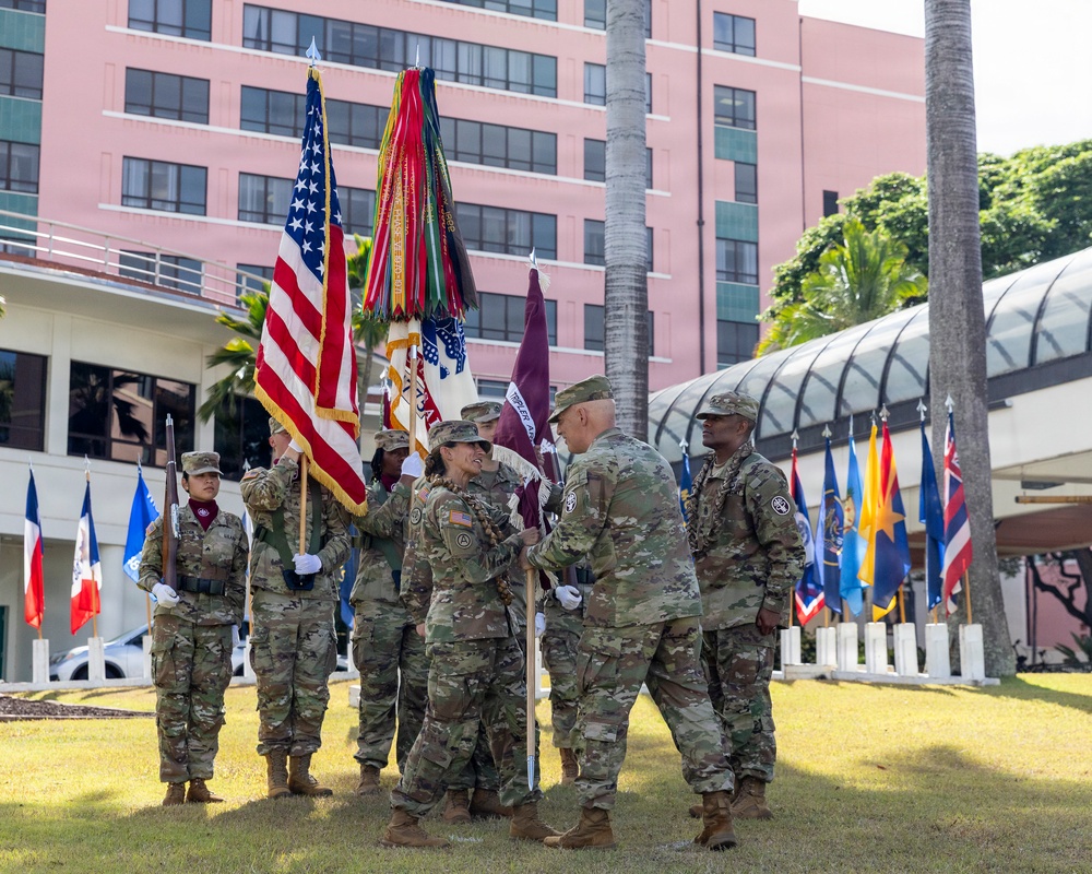 Tripler Army Medical Center Change of Responsibility Ceremony