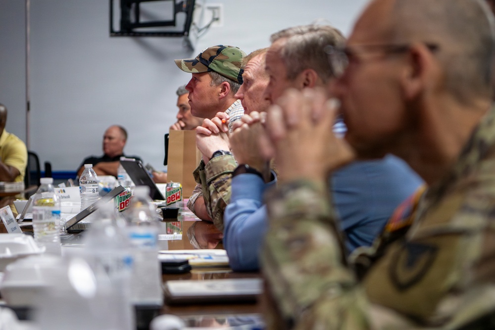 Sec Army Visits Blue Grass Army Depot
