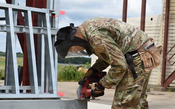 159th Civil Engineering Squadron Constructs Fire Training Tower