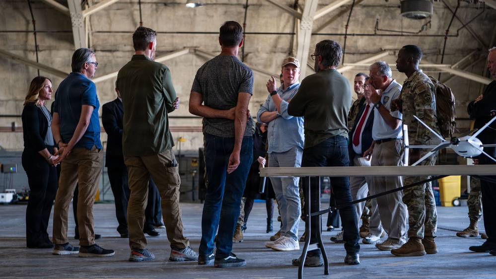 Sec Army Visits Dugway Proving Grounds