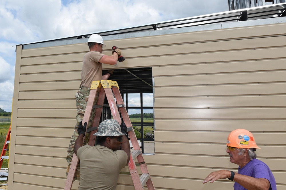 159th Civil Engineering Squadron Constructs Fire Training Tower