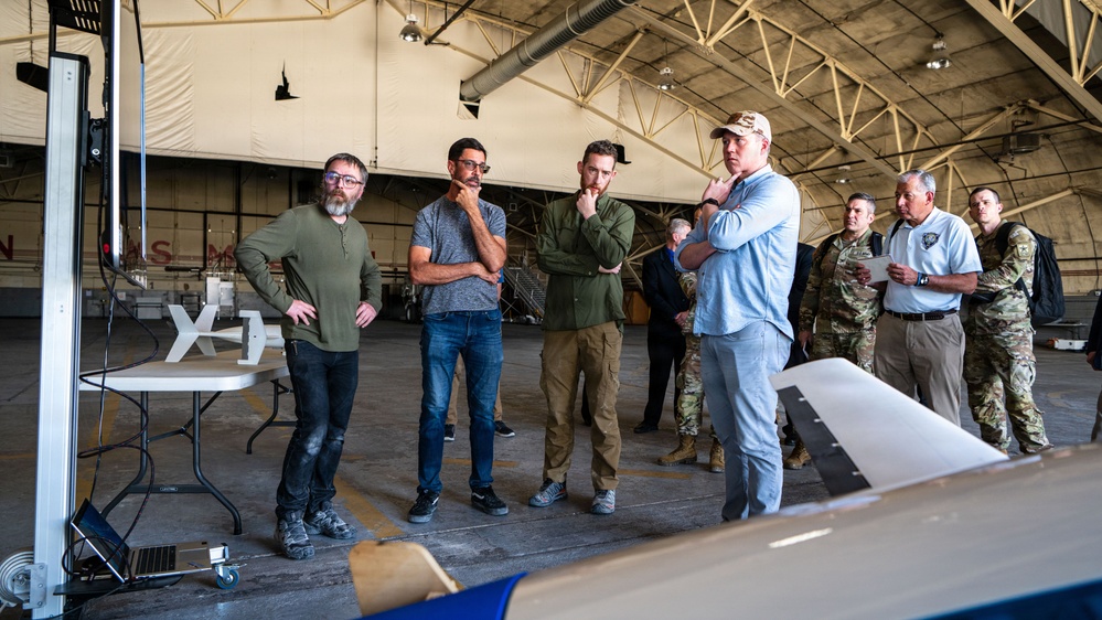 Sec Army Visits Dugway Proving Ground