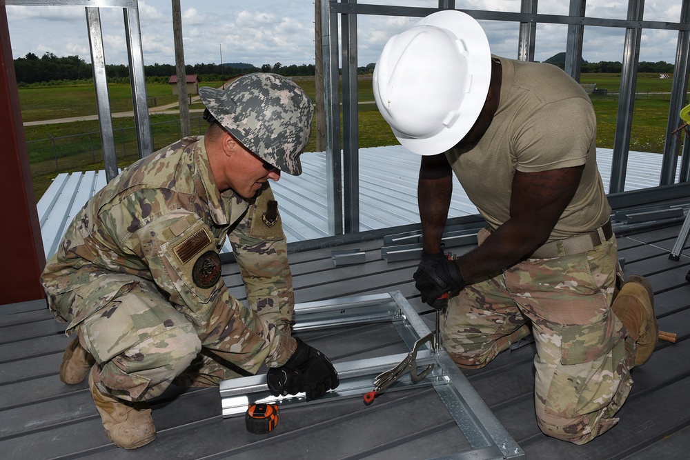 159th Civil Engineering Squadron Constructs Fire Training Tower