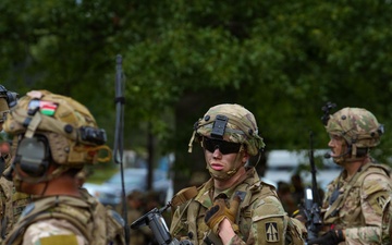 Indiana Guardsmen and Slovakian Soldiers Showcase Lethality