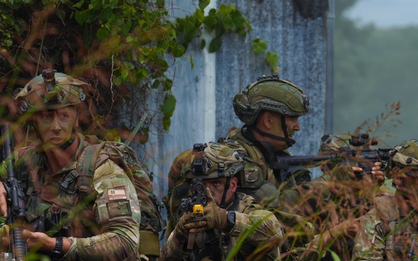 Indiana Guardsmen and Slovakian Soldiers Showcase Lethality