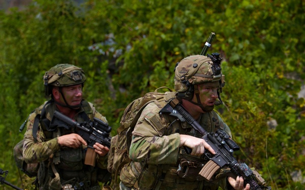 Indiana Guardsmen and Slovakian Soldiers Showcase Lethality