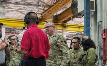 Sec Army Visits LEAD