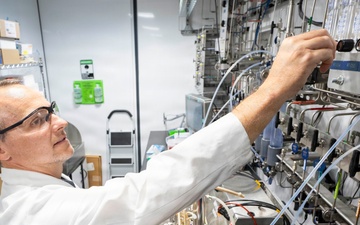 U.S. Naval Research Lab Advances Continuous Biomanufacturing for On-Demand Production of Critical Materials