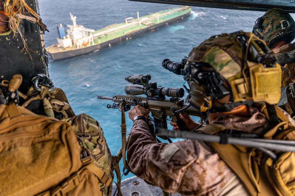 11th MEU Marines, Sailors Conduct Maritime Interception Operation
