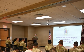 CRDAMC CNTP certifies two new Army nurses